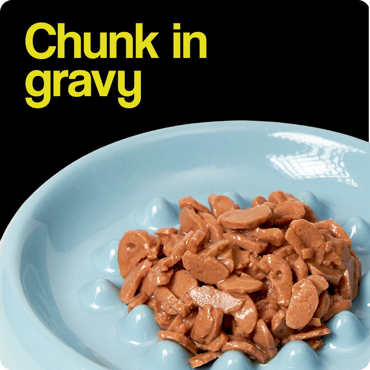 Chunk in gravy