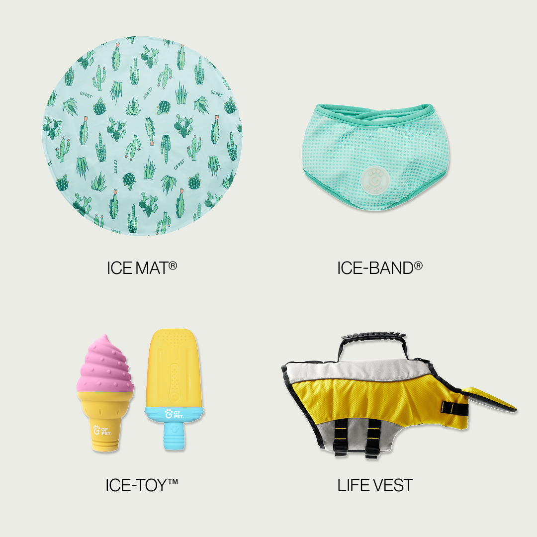 GF-Pet - Beach Buddy Cooling Set | Medium Dog