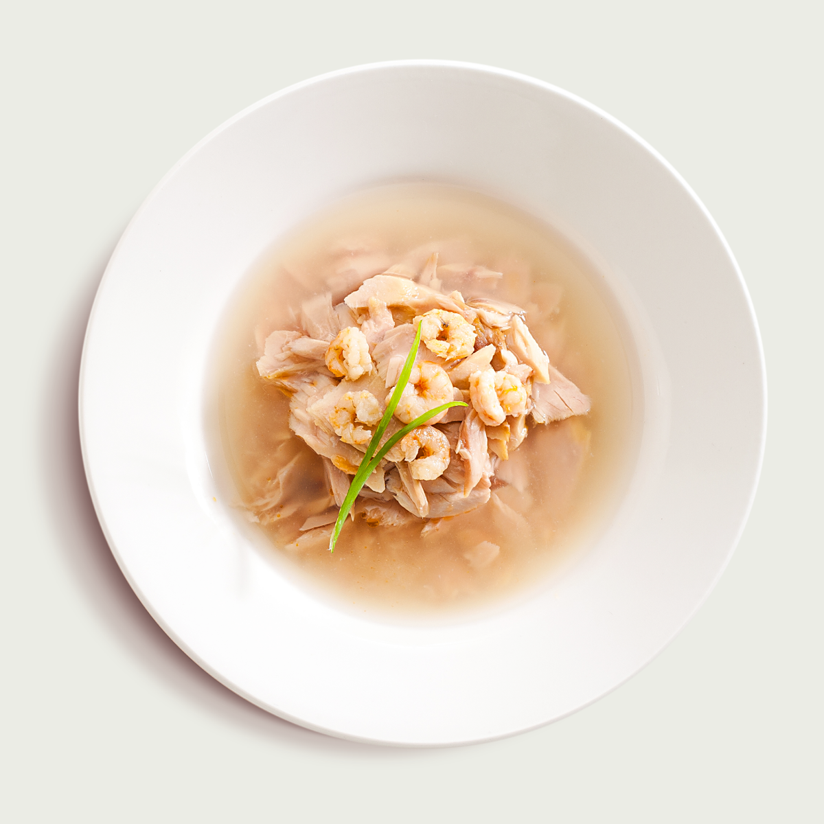 Set | Chérie Signature Gravy Tuna with shrimp in gravy 80g. + 1 Free Fillet