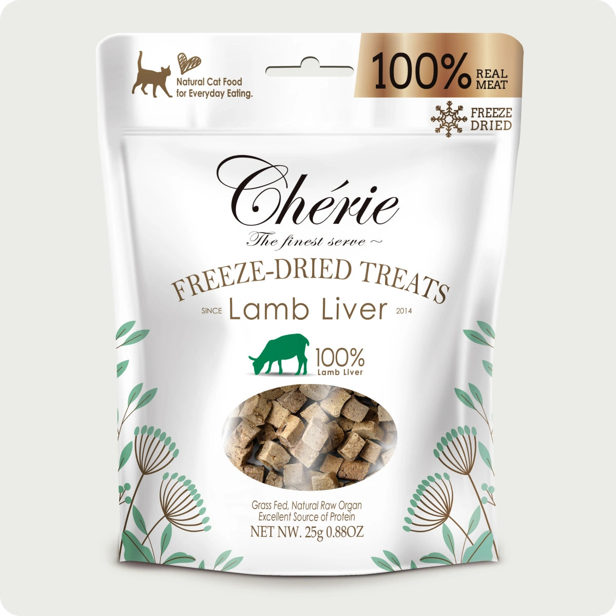 Fegato di agnello liofilizzato Cherie 