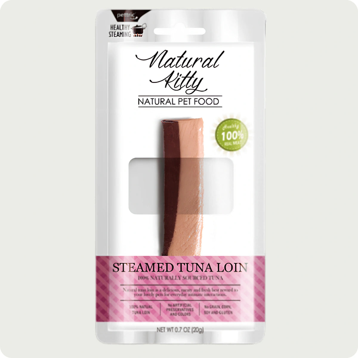 Natural Kitty Fillets Steamed Tuna Loin
