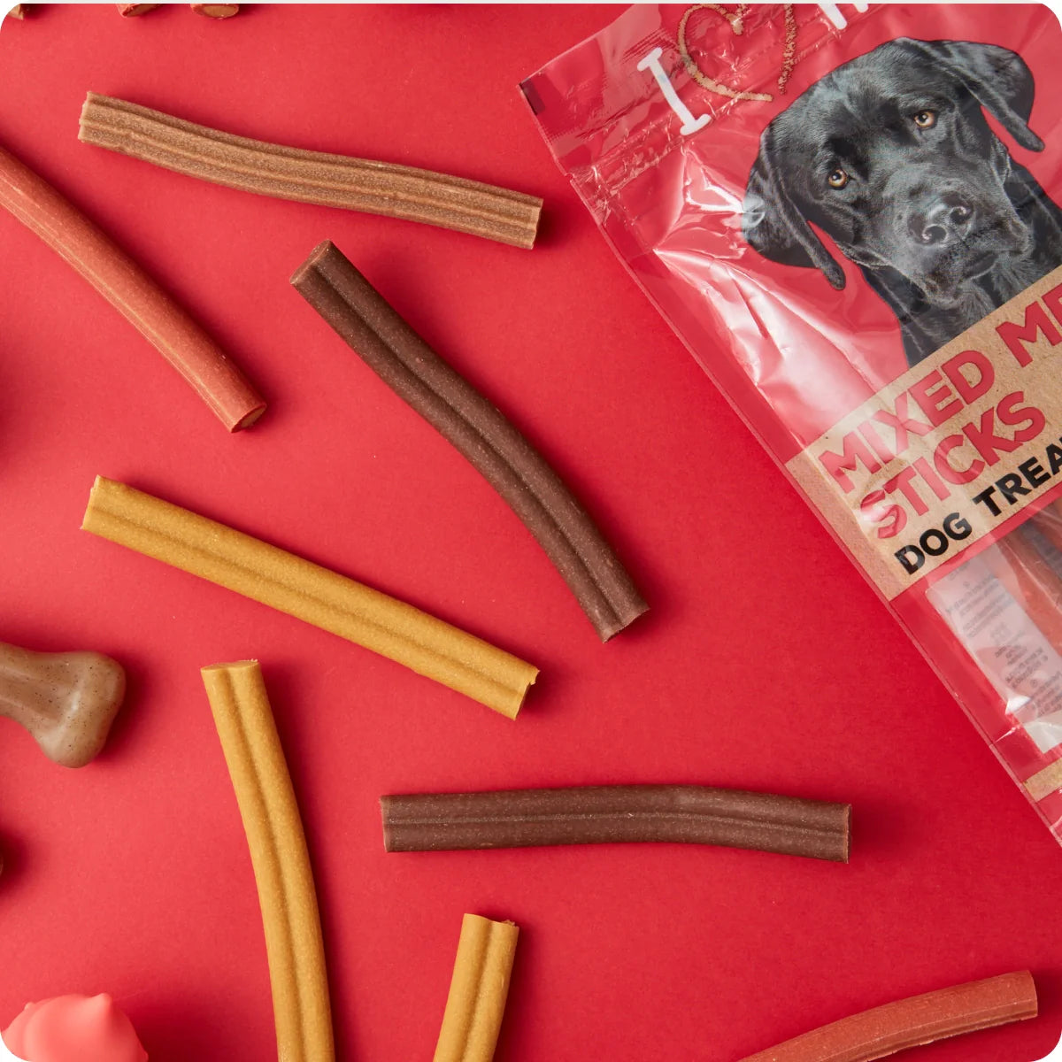 I love my Pet Mixed Meaty Sticks Dog Treat 600g