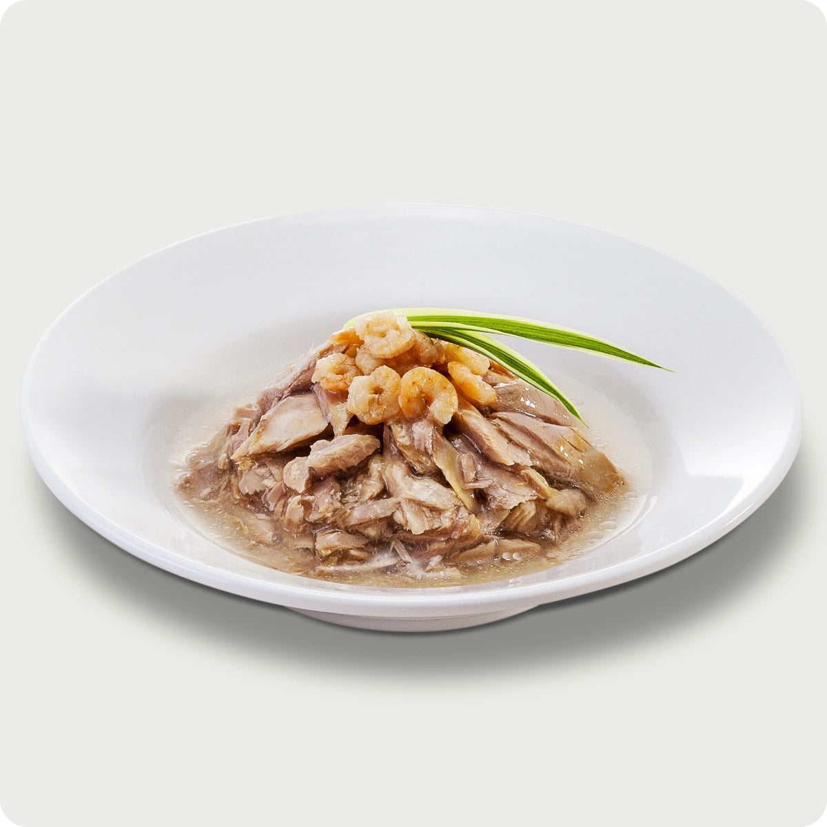 Chérie Hairball Control Tuna topping shrimp in gravy 80g.
