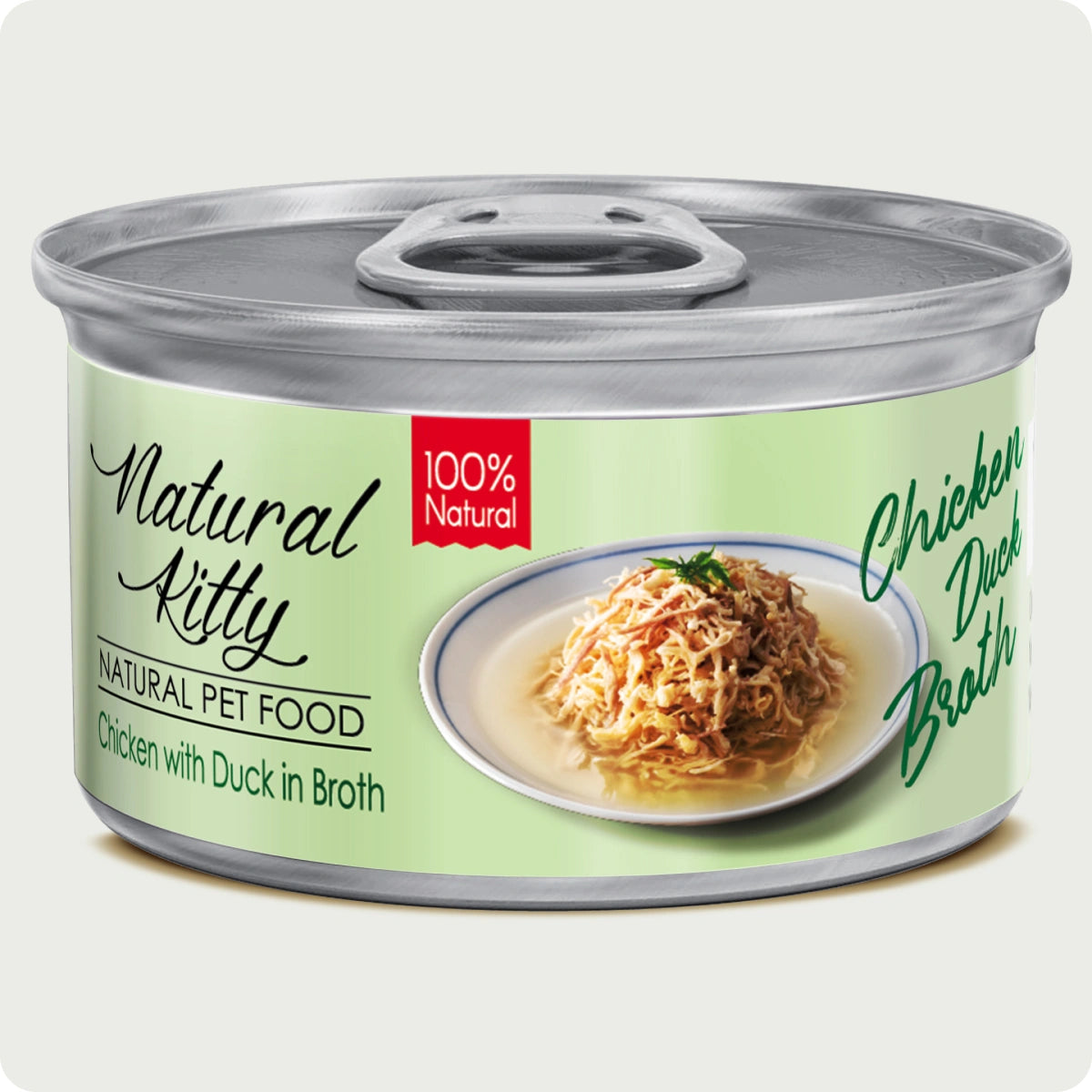 Natural Kitty Broth Series Chicken with Duck in Broth