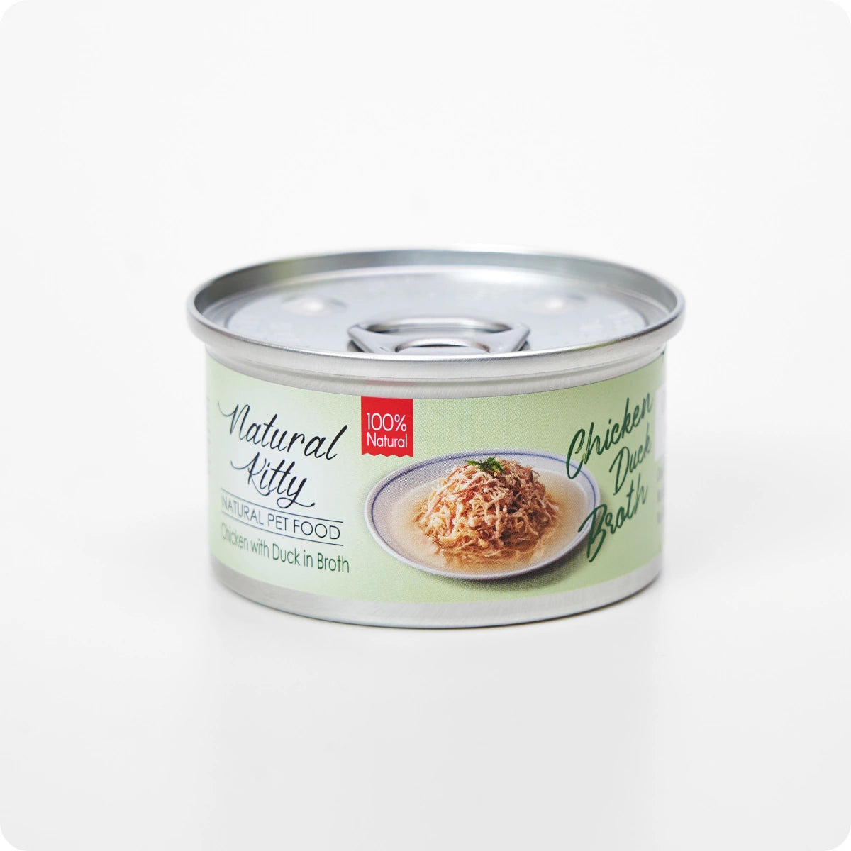 Serie Natural Kitty Broth Pollo con Anatra in Brodo