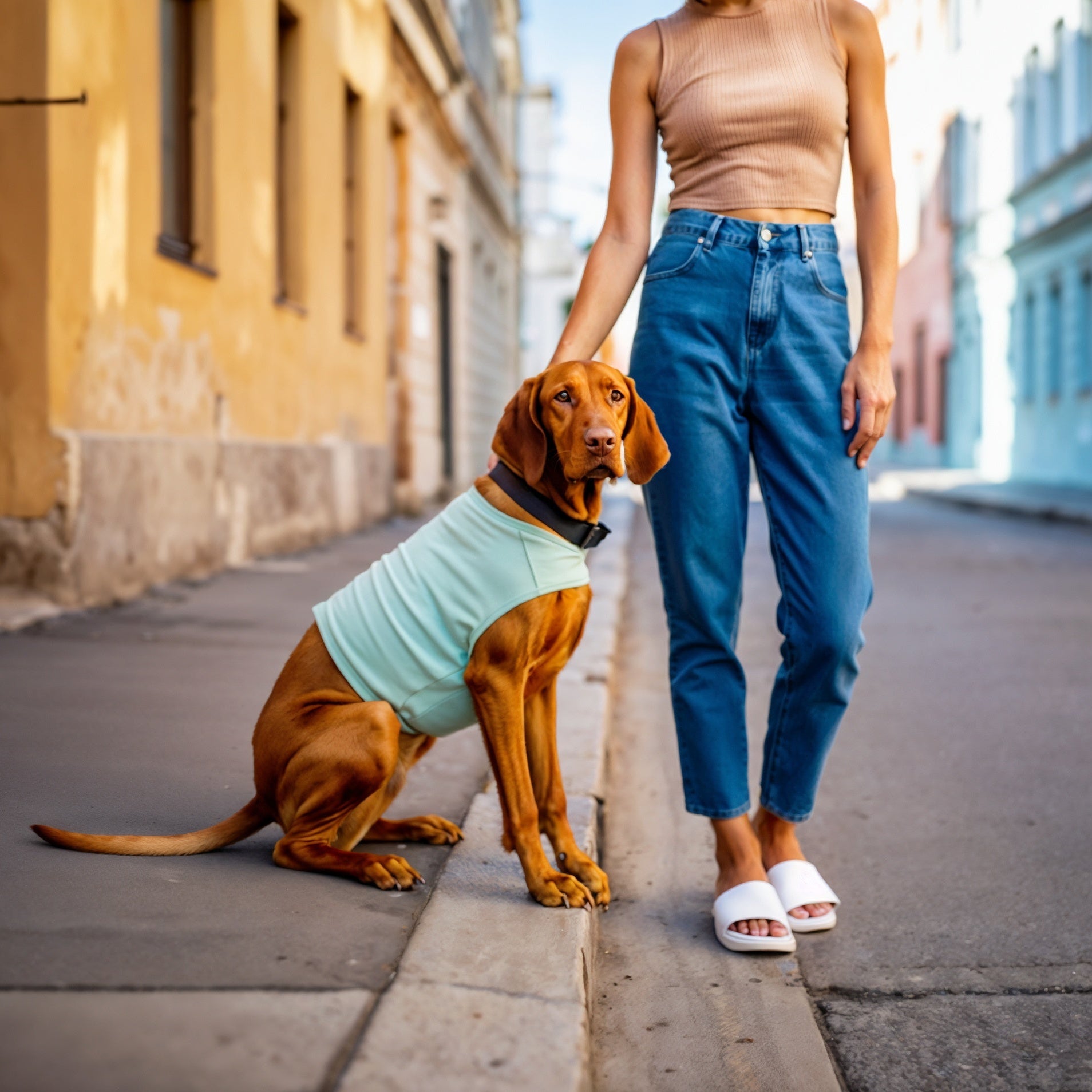 Dog Cooling Ice Vest® | Aqua