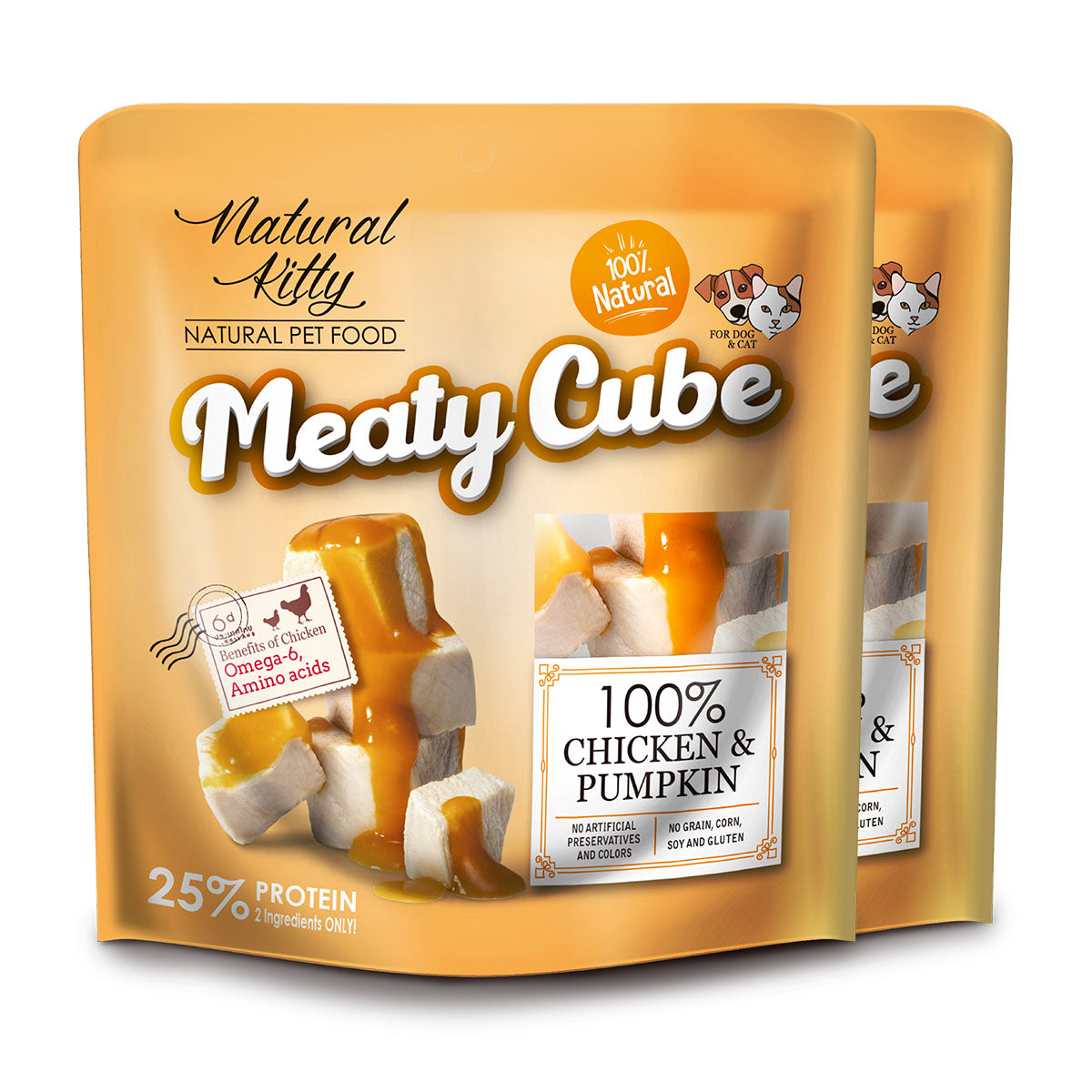 Chérie Mega Dry Set + Free 5 Meaty Cubes